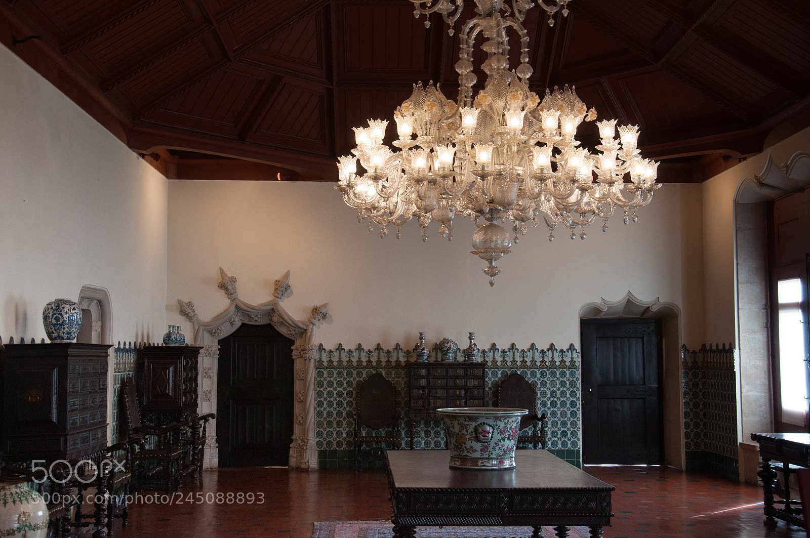 Nikon D5000 sample photo. Sintra palace photography