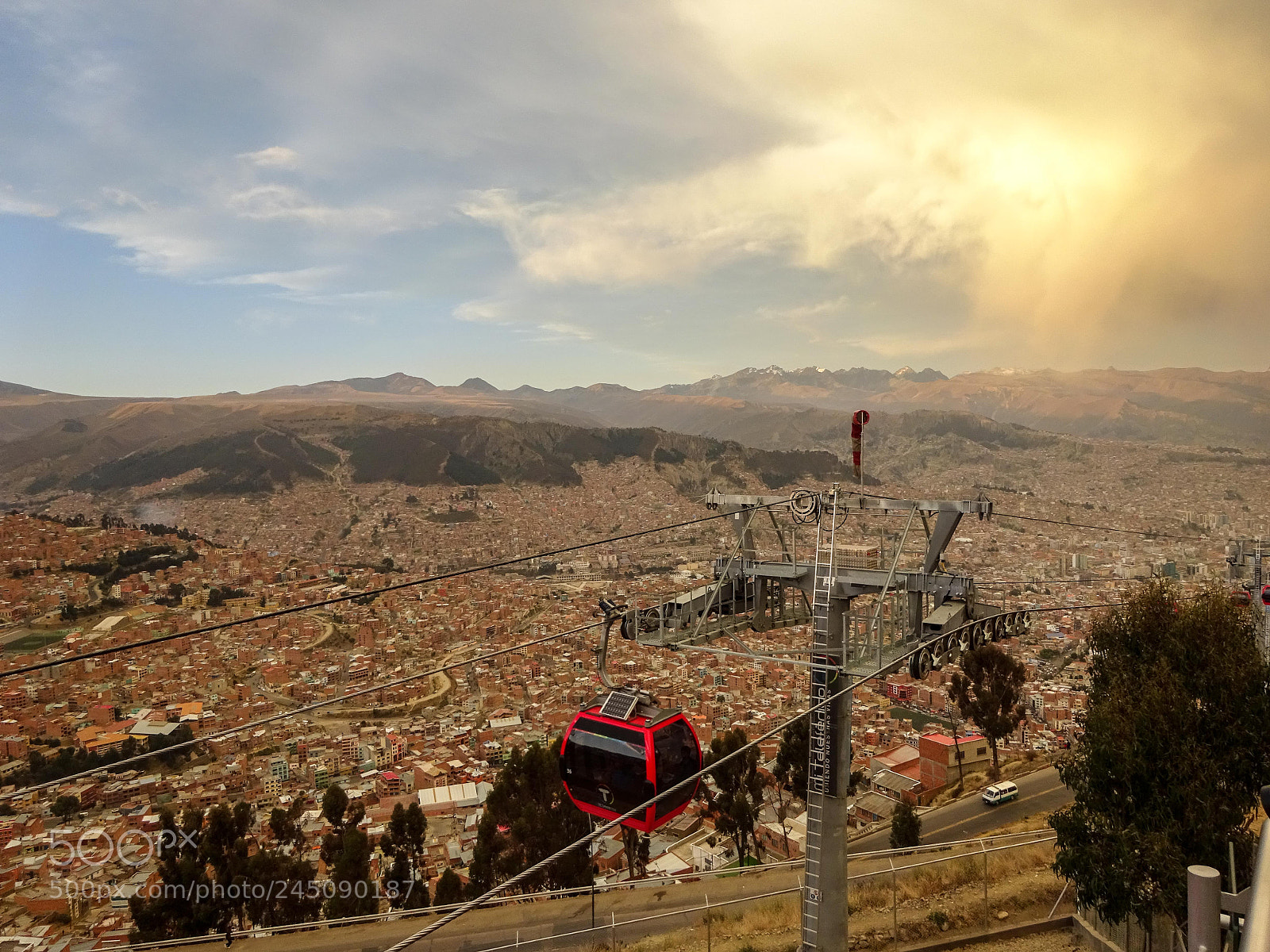 Sony Cyber-shot DSC-WX350 sample photo. View of la paz photography