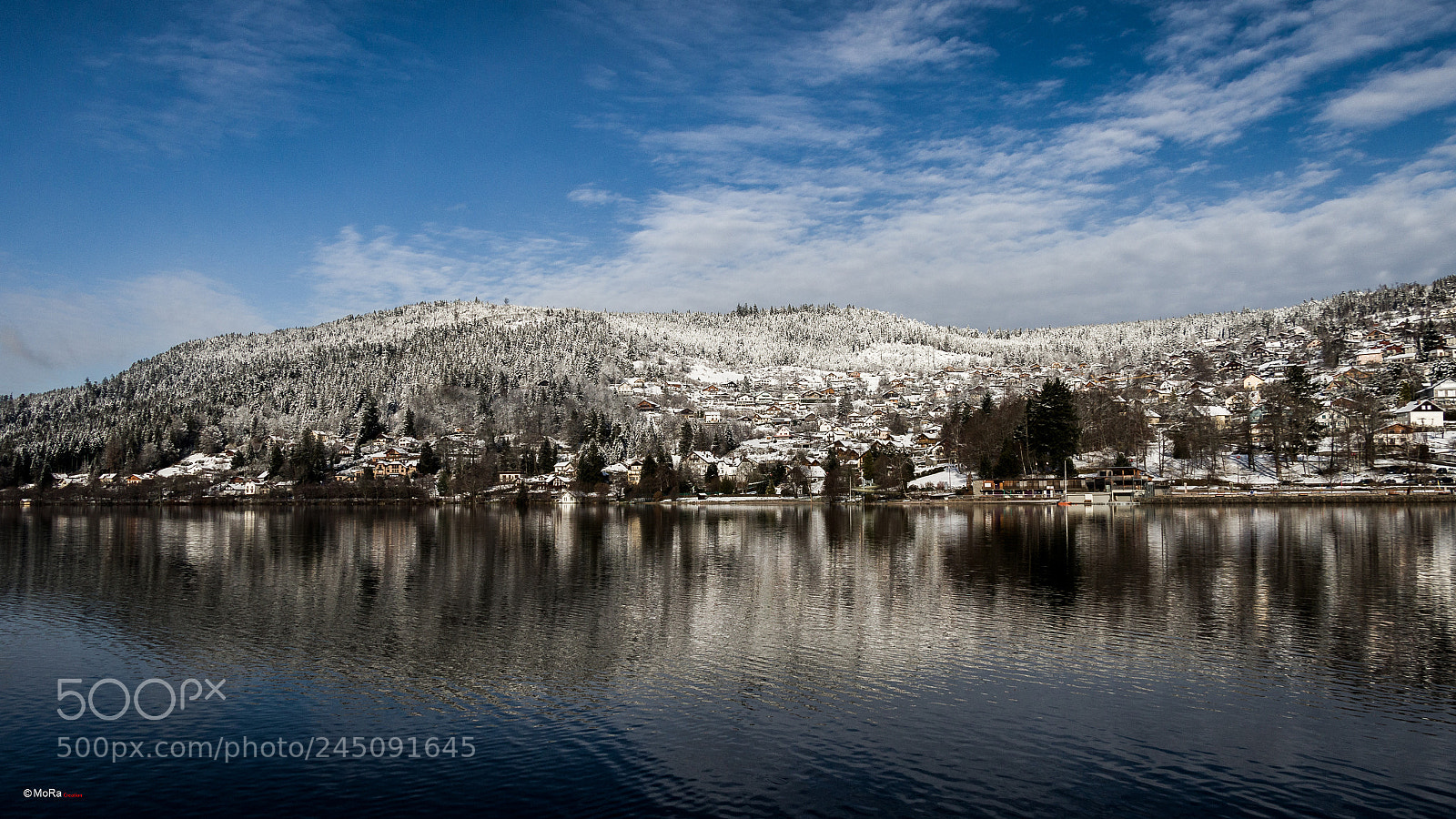 Canon EOS 7D Mark II sample photo. Winter lake photography