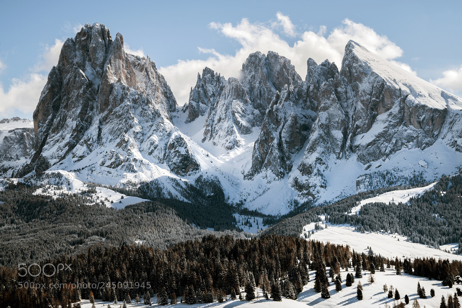 Sony a7R II sample photo. Langkofel und plattkofel photography