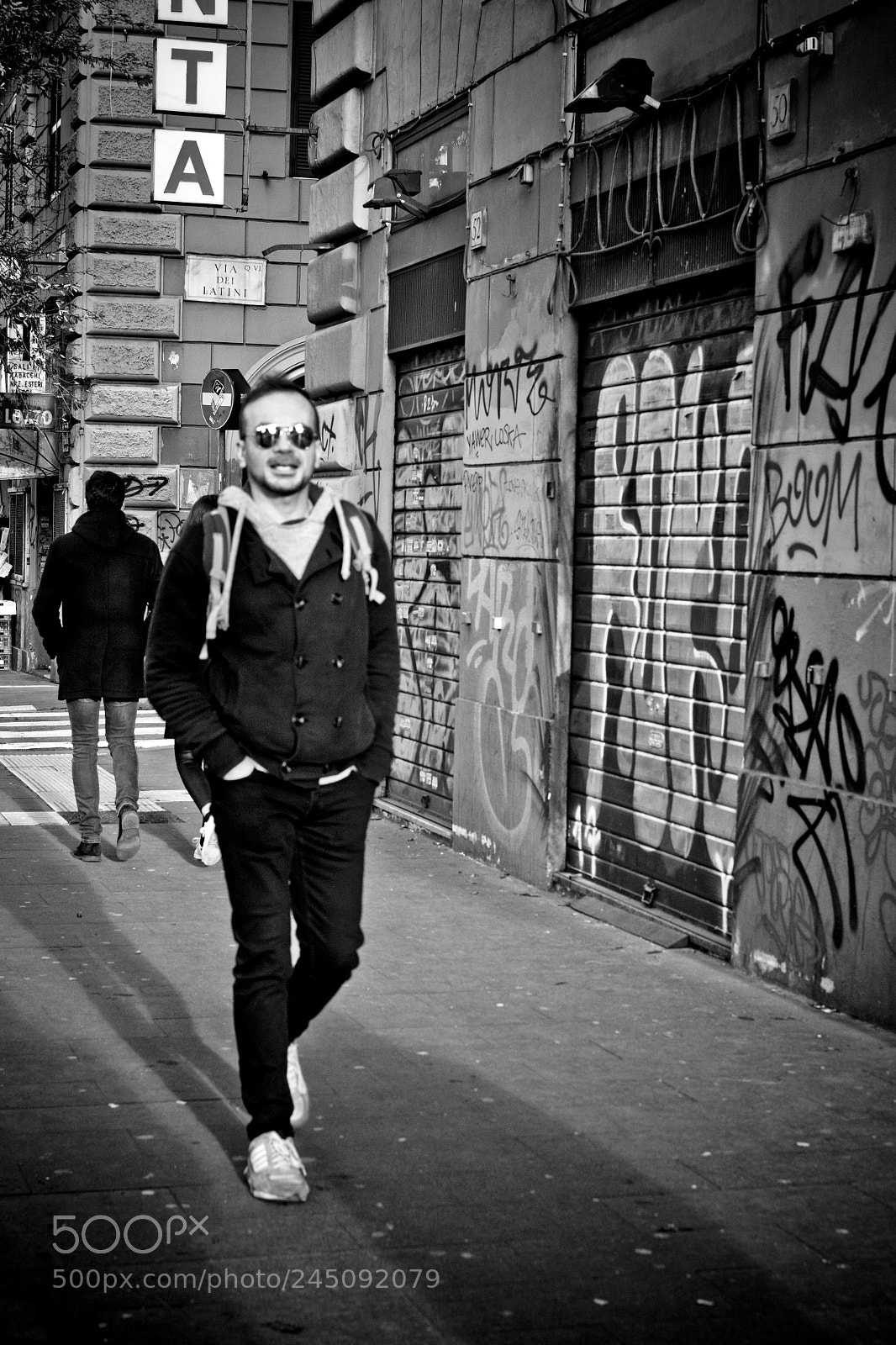 Nikon D7100 sample photo. Man walking photography