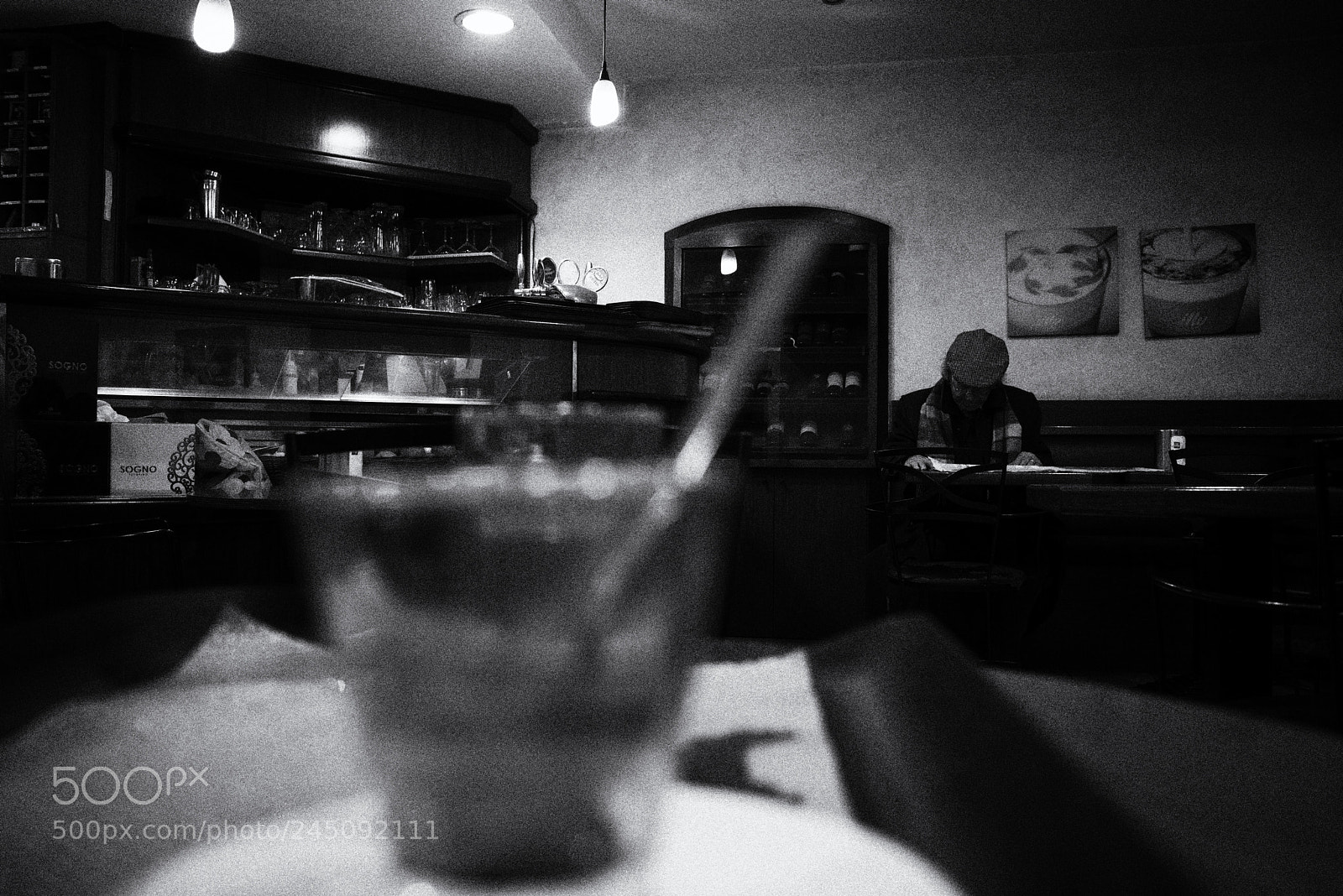 Nikon D600 sample photo. Caff e giornale photography