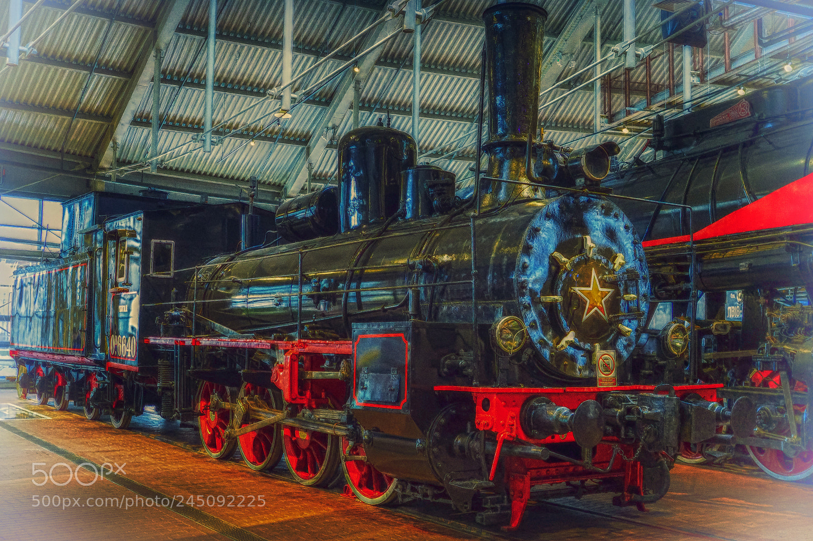 Olympus OM-D E-M10 sample photo. Steam locomotive photography