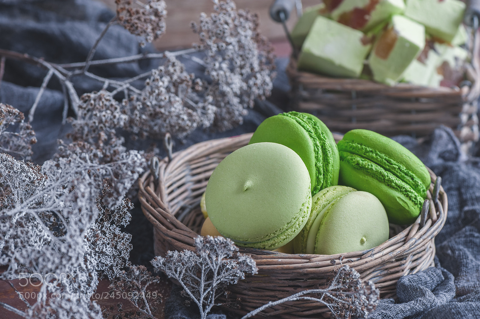 Nikon D700 sample photo. Freshly baked colored macaroons photography