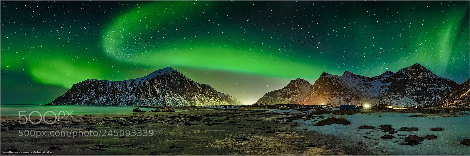 Nikon D850 sample photo. Lofoten norway aurora borealis photography