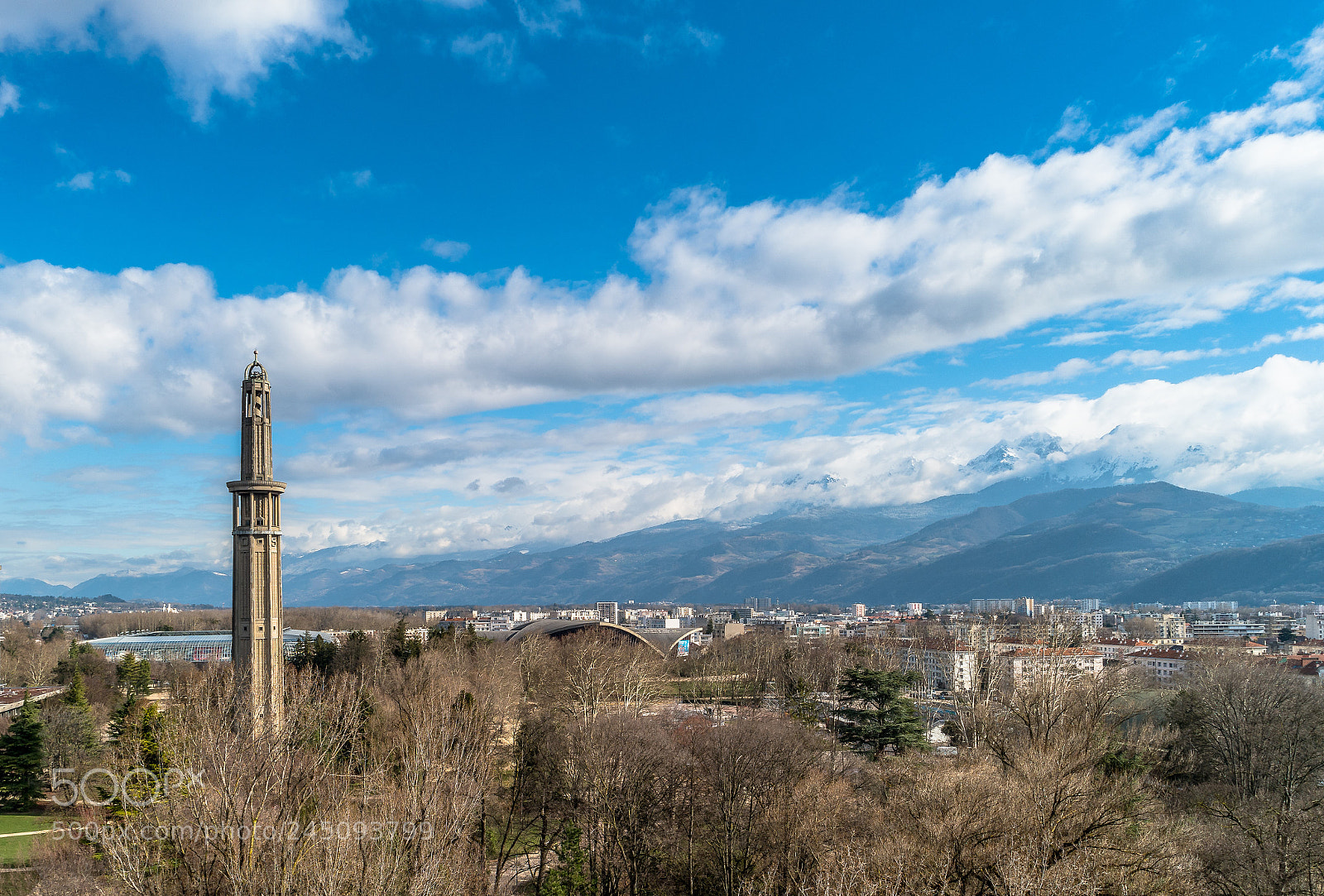 Samsung NX500 sample photo. Olympic flame grenoble photography