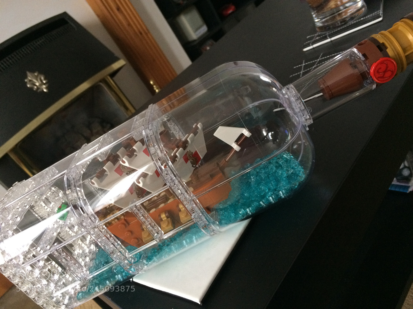 Apple iPhone 5s sample photo. Lego ship in a photography