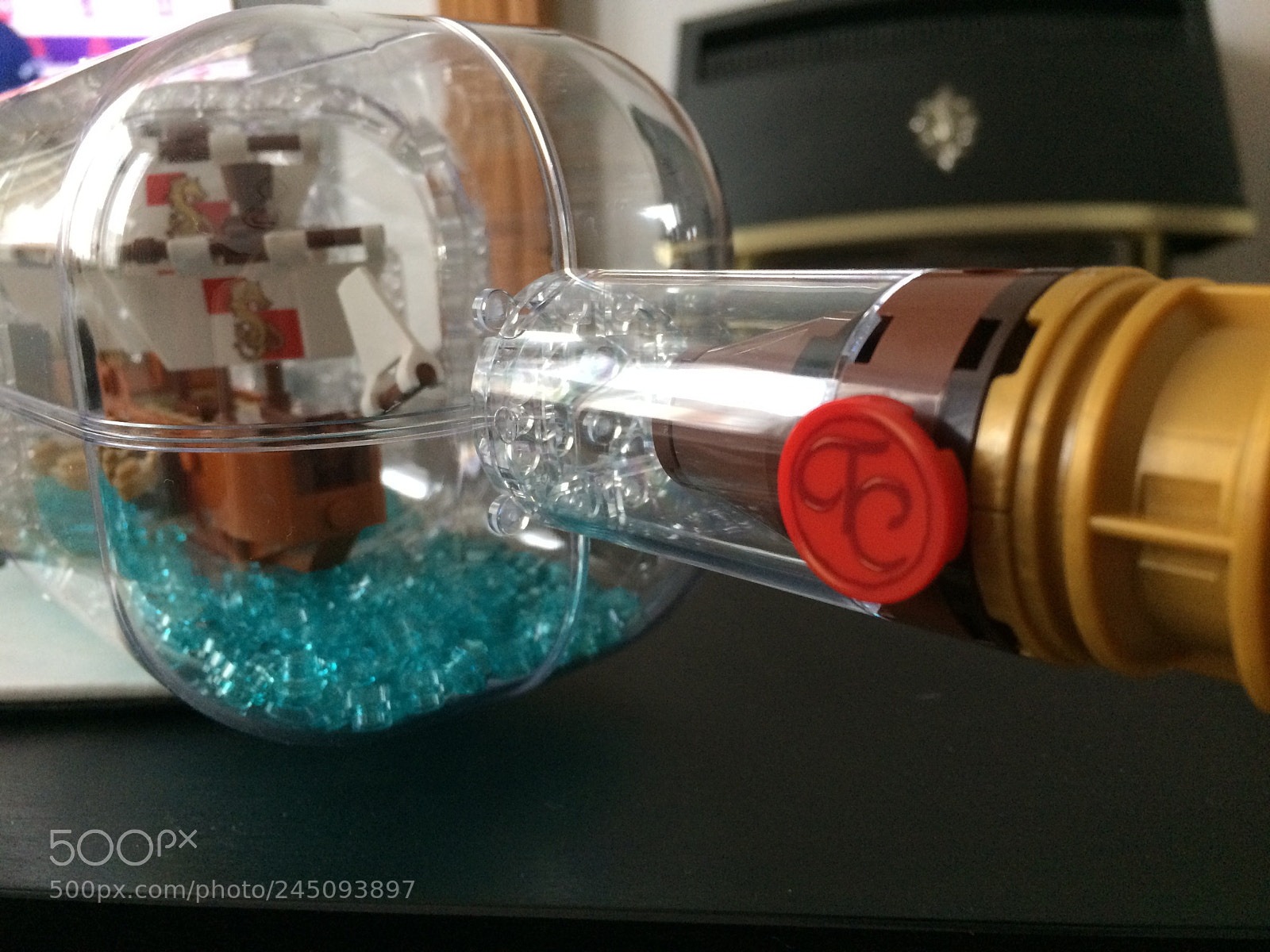Apple iPhone 5s sample photo. Lego ship in a photography