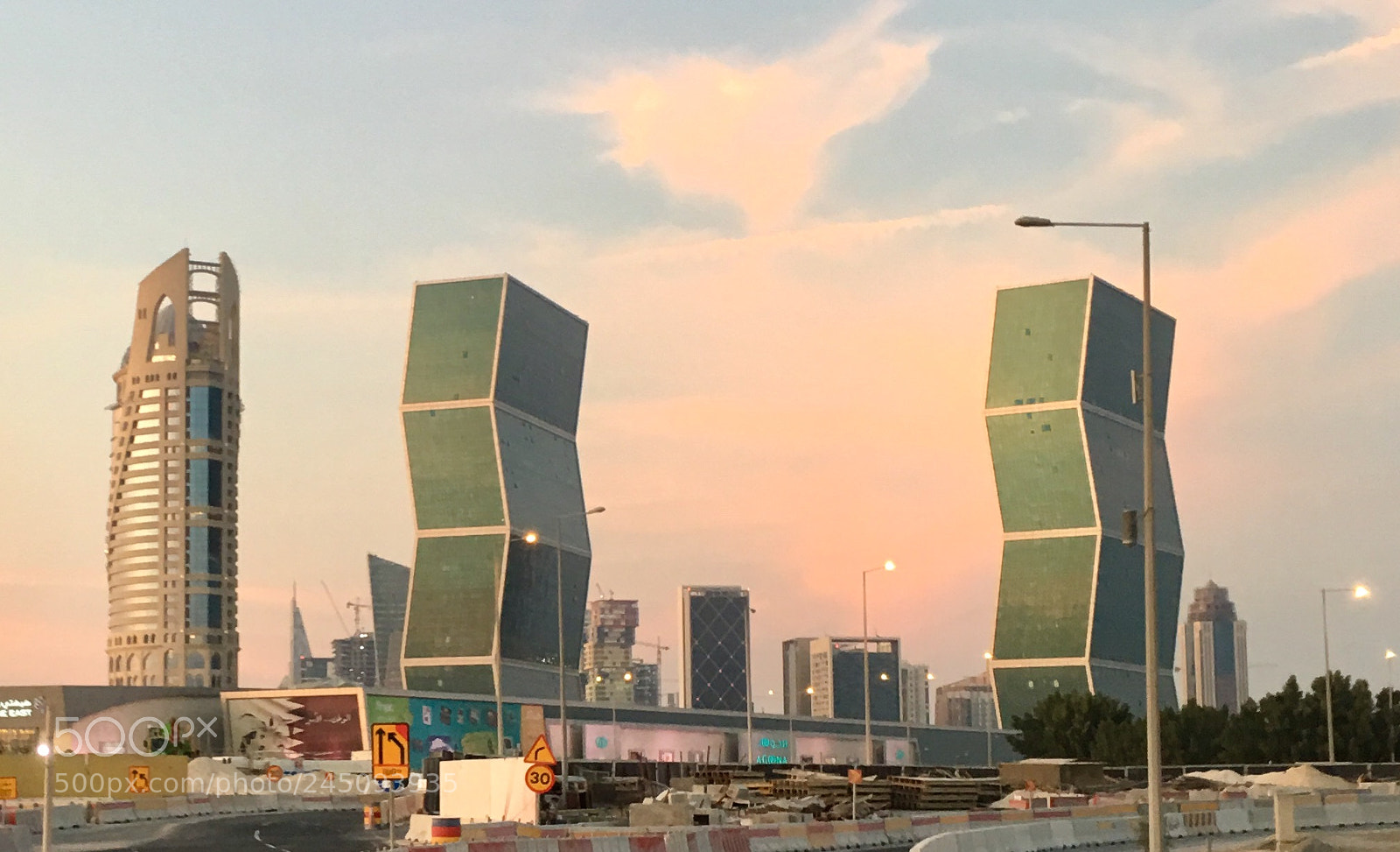 Apple iPhone 6s Plus sample photo. The zig-zag towers photography