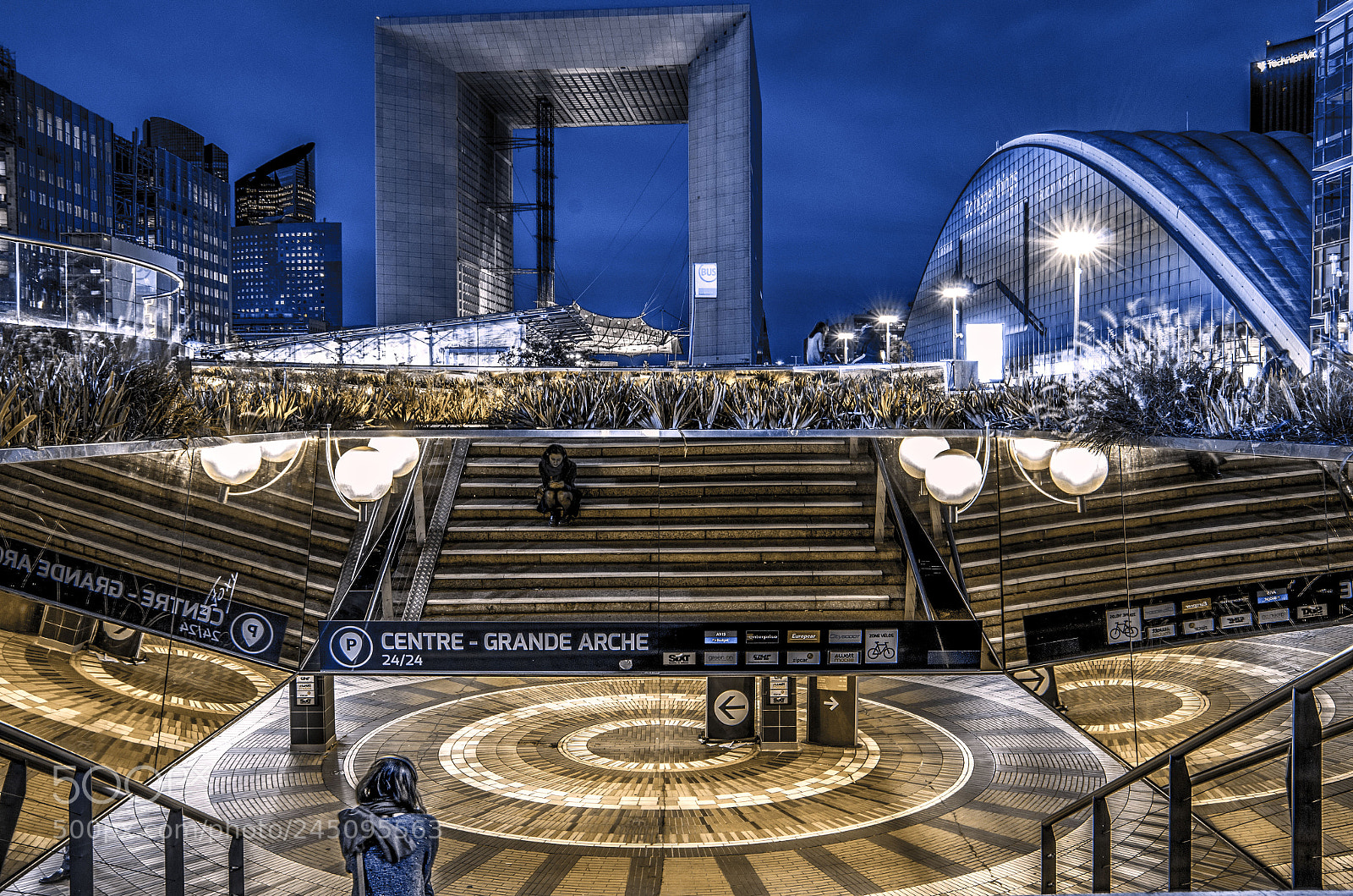 Pentax K-5 II sample photo. Nuit bleu photography