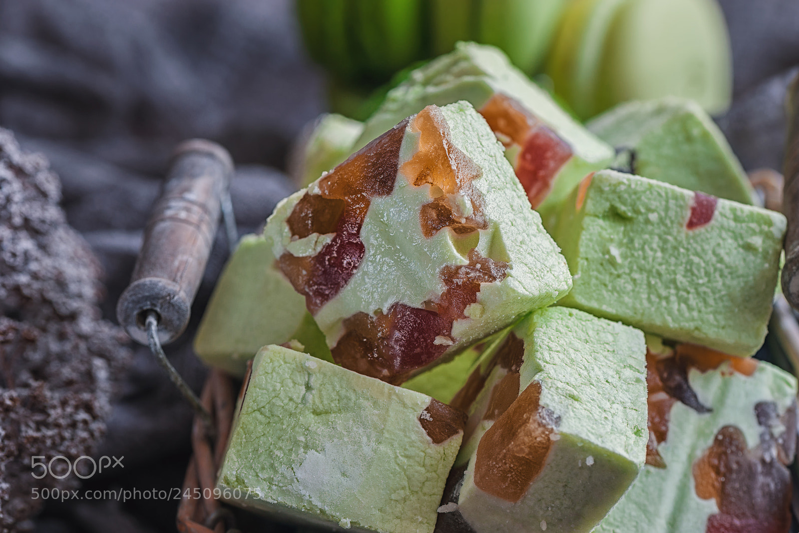 Nikon D700 sample photo. Confectionery products from pistachio photography