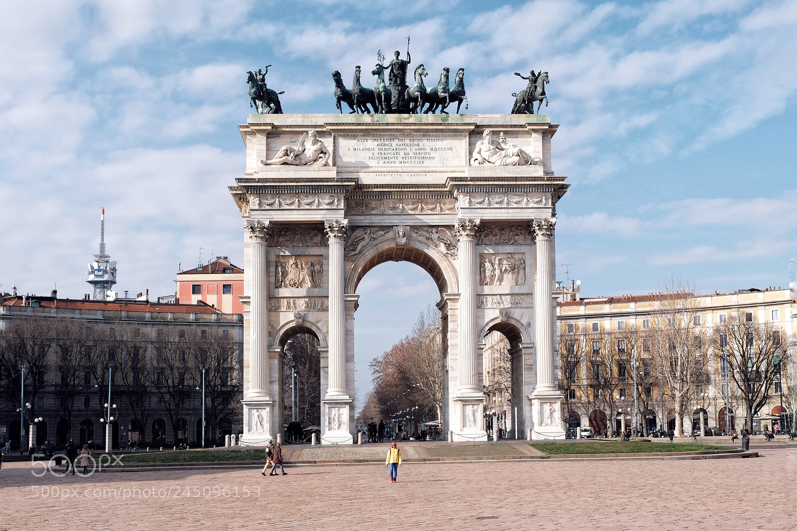 Fujifilm X-T20 sample photo. Arco della pace photography
