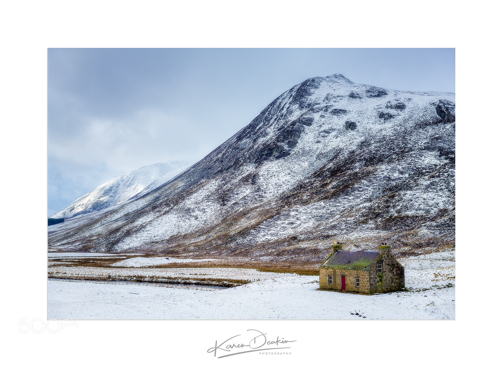 Nikon D850 sample photo. Home for winter, cairngorms photography