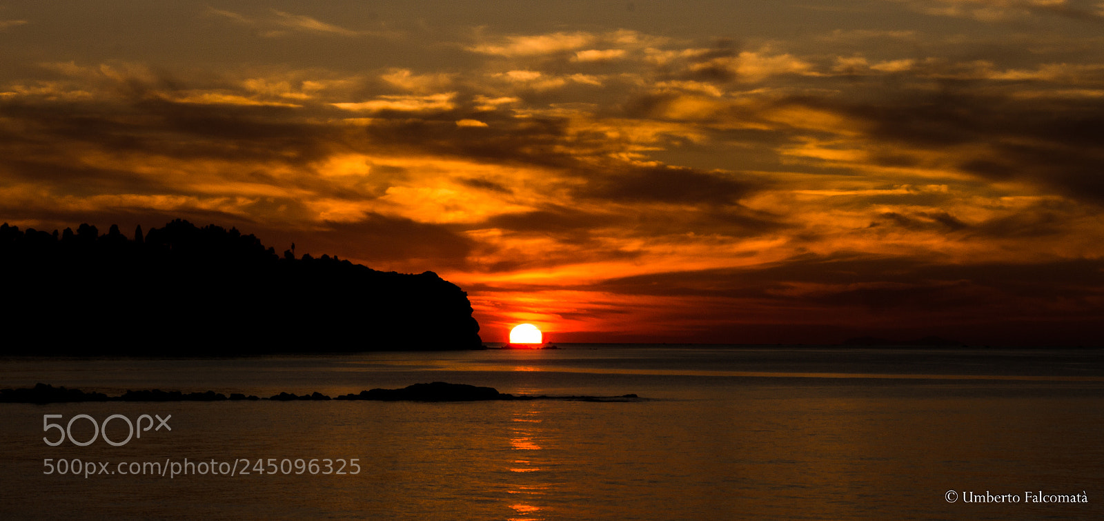 Nikon D3200 sample photo. Sunset in tropea photography
