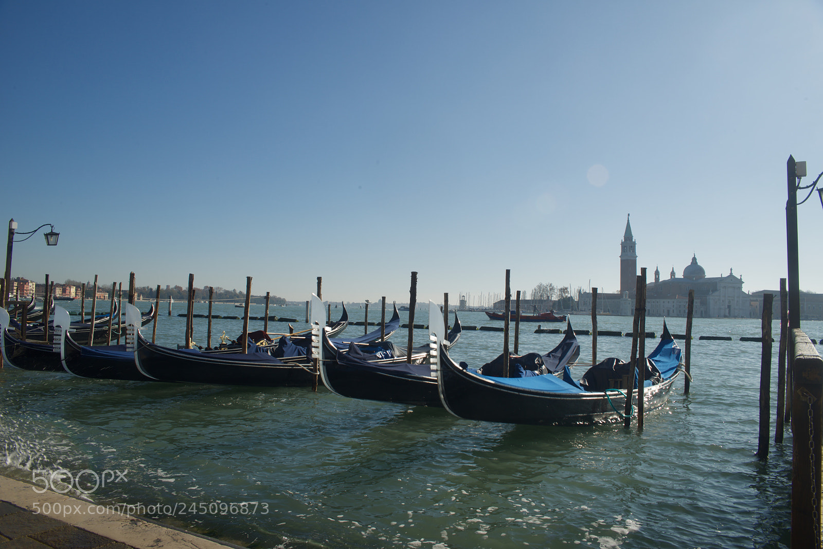 Nikon D800 sample photo. Gondolas and st. marks photography