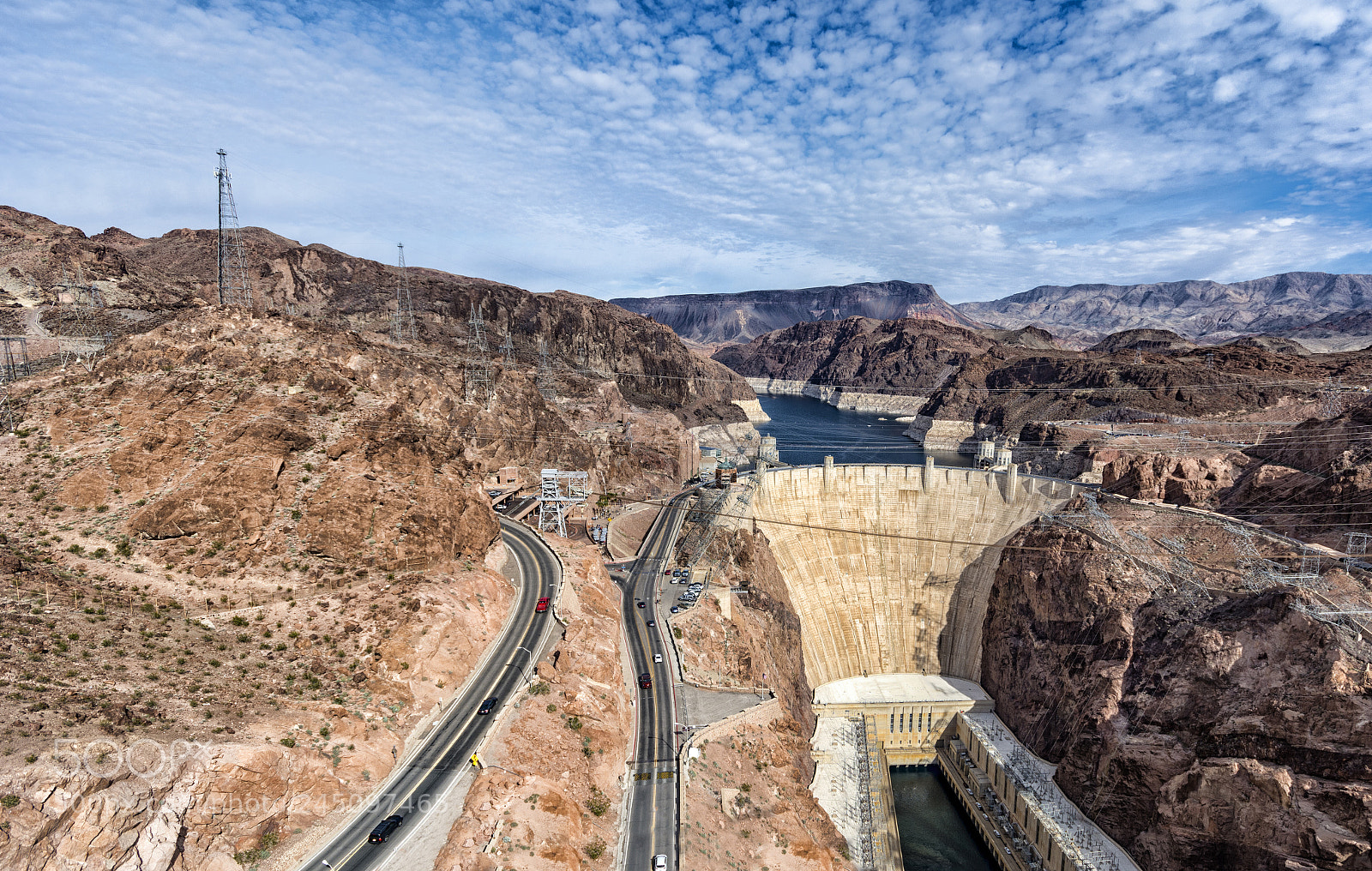 Nikon D7100 sample photo. Hoover dam photography