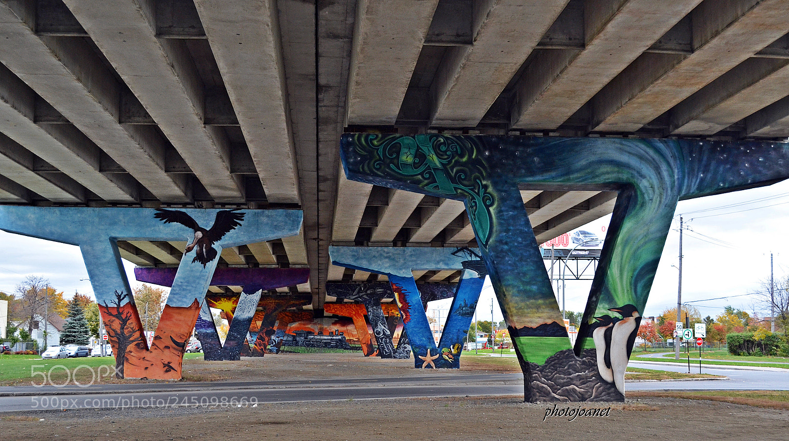 Nikon D5100 sample photo. Sous l'autoroute. photography