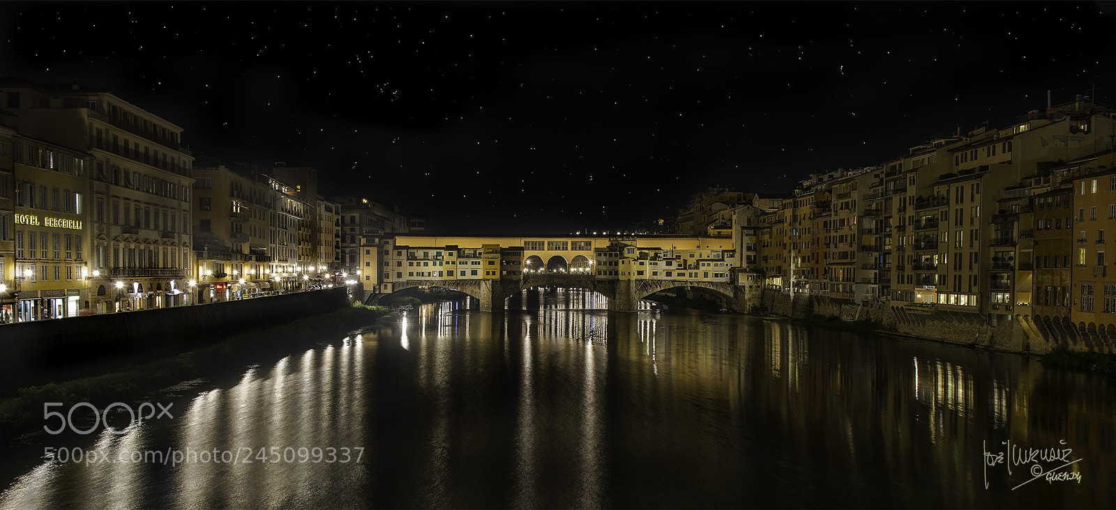 Nikon D800 sample photo. Ponte vecchio florencia photography
