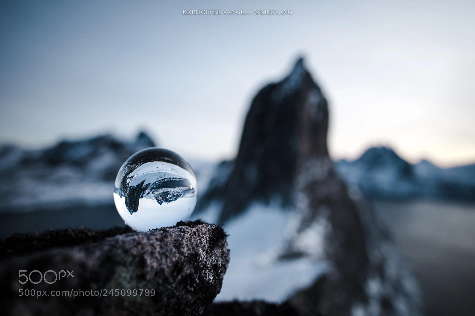 Nikon D810 sample photo. Segla through a lensball photography