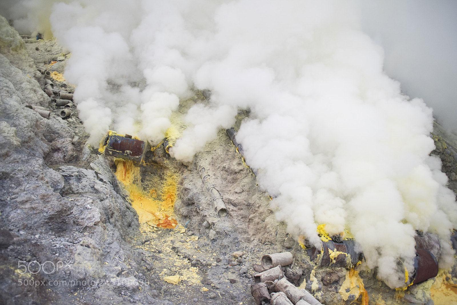 Nikon D810 sample photo. Ijen volcano photography