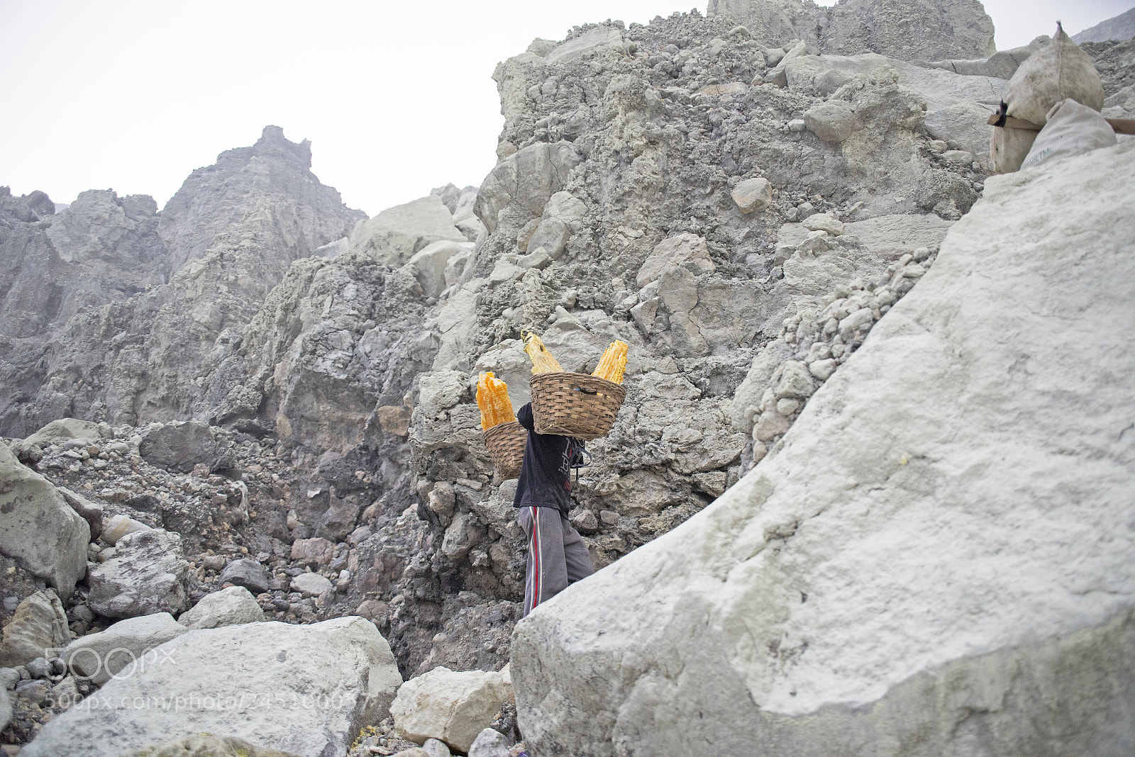 Nikon D810 sample photo. Ijen volcano photography