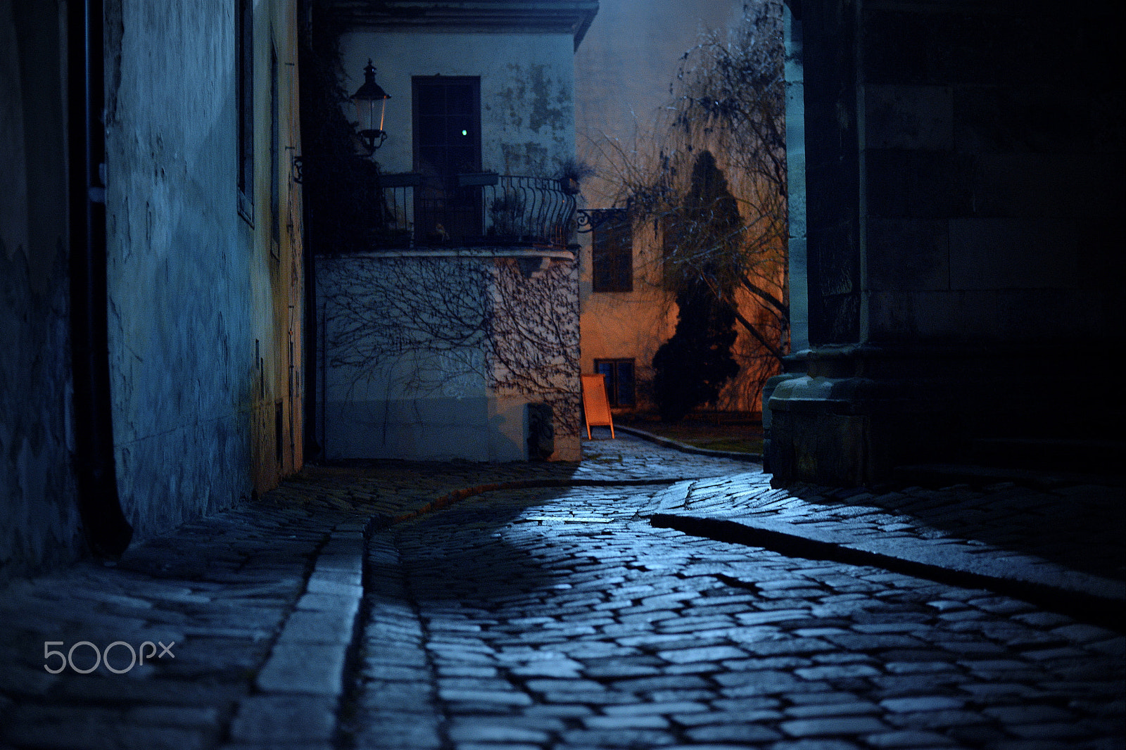 Nikon D800 + Nikon AF-S Nikkor 50mm F1.8G sample photo. Blue alley photography