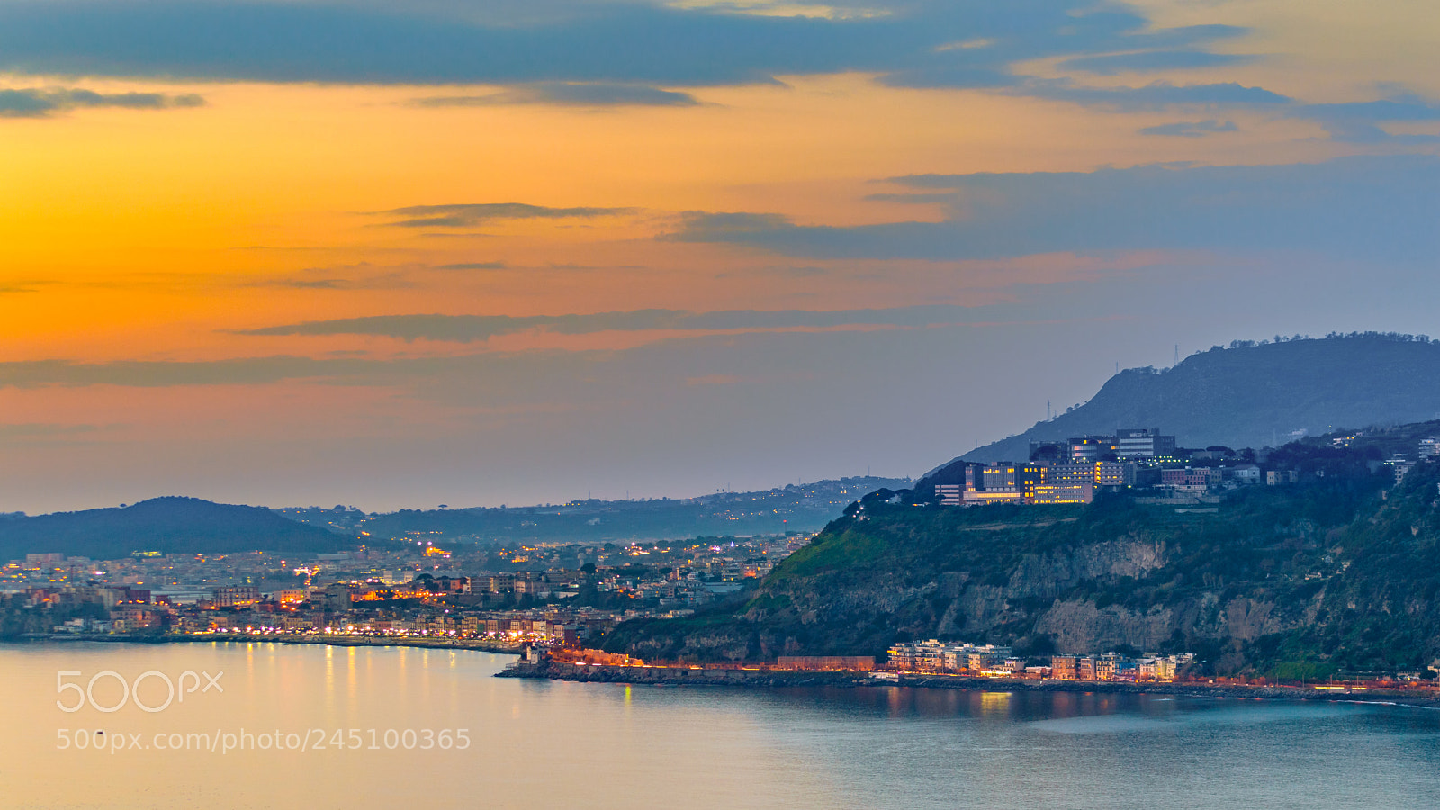 Nikon D3200 sample photo. Naples sunset photography