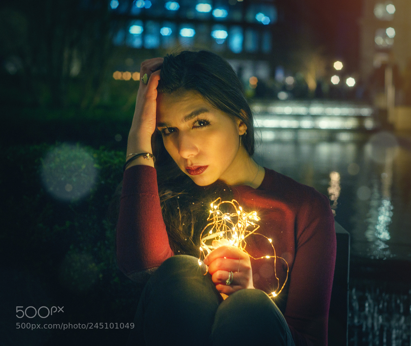 Nikon D600 sample photo. Fire in her eyes photography