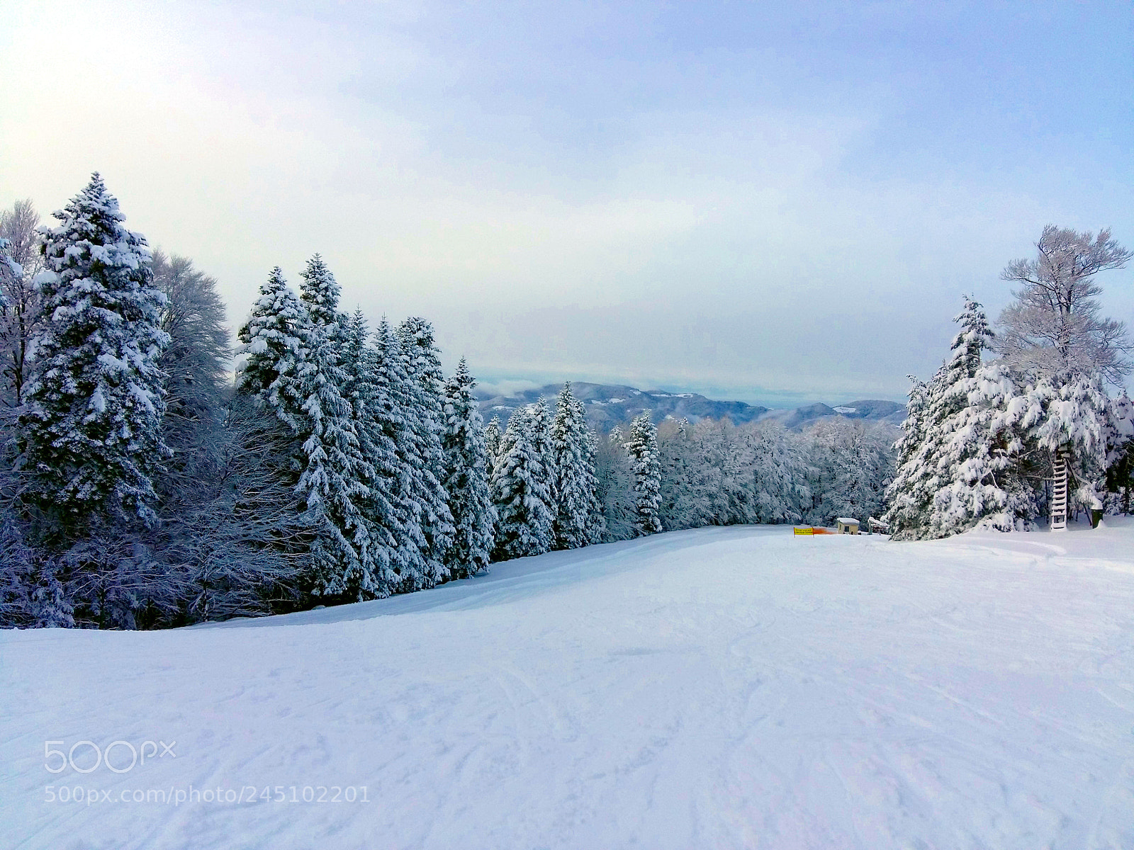 Samsung Galaxy A5 sample photo. Winter in slovenia photography