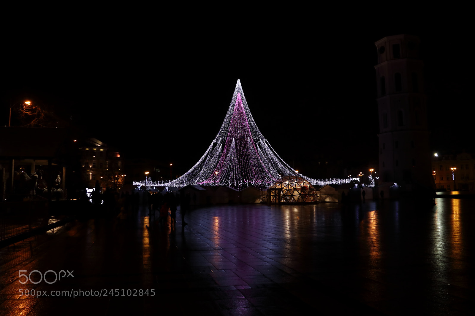 Canon EOS M5 sample photo. Vilnius christmas fair photography