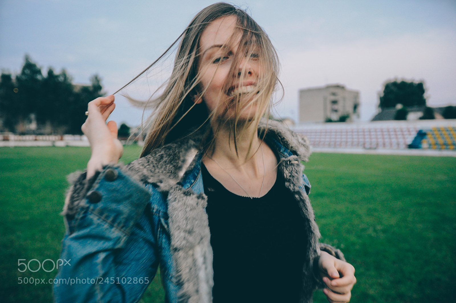 Nikon D90 sample photo. Long hair girl photography