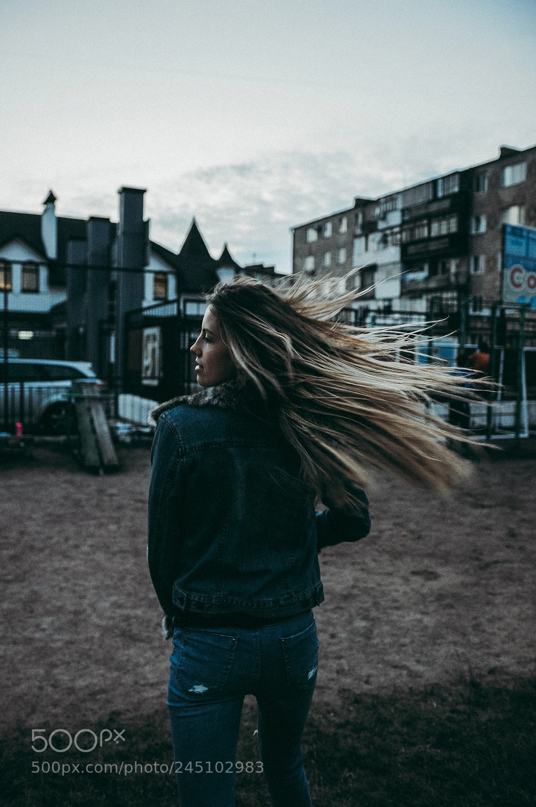 Nikon D90 sample photo. Long hair girl photography