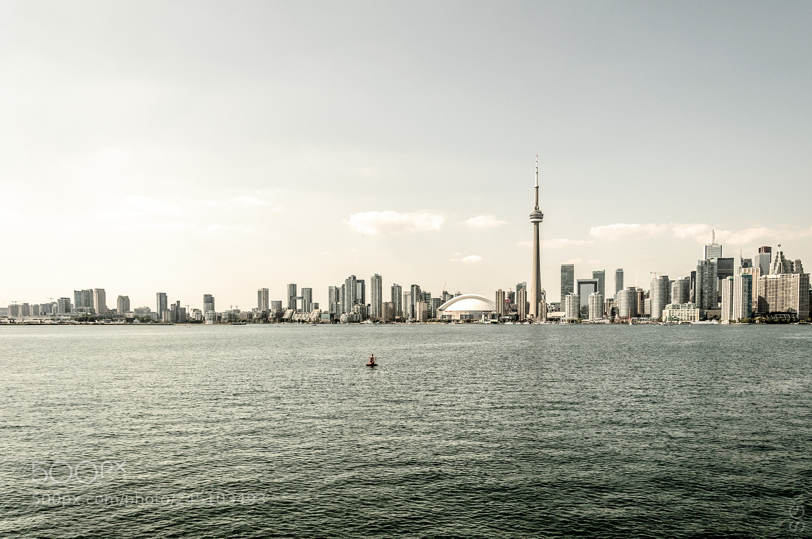 Nikon D5000 sample photo. Toronto skyline photography