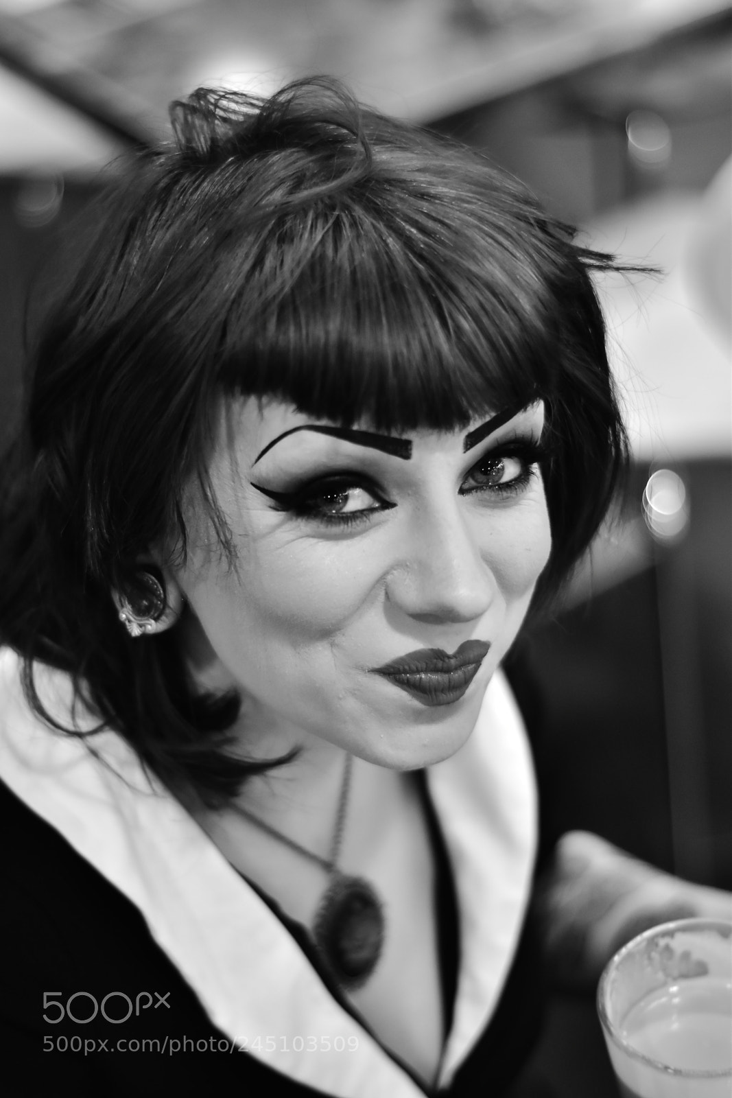 Nikon D5500 sample photo. Goth photography