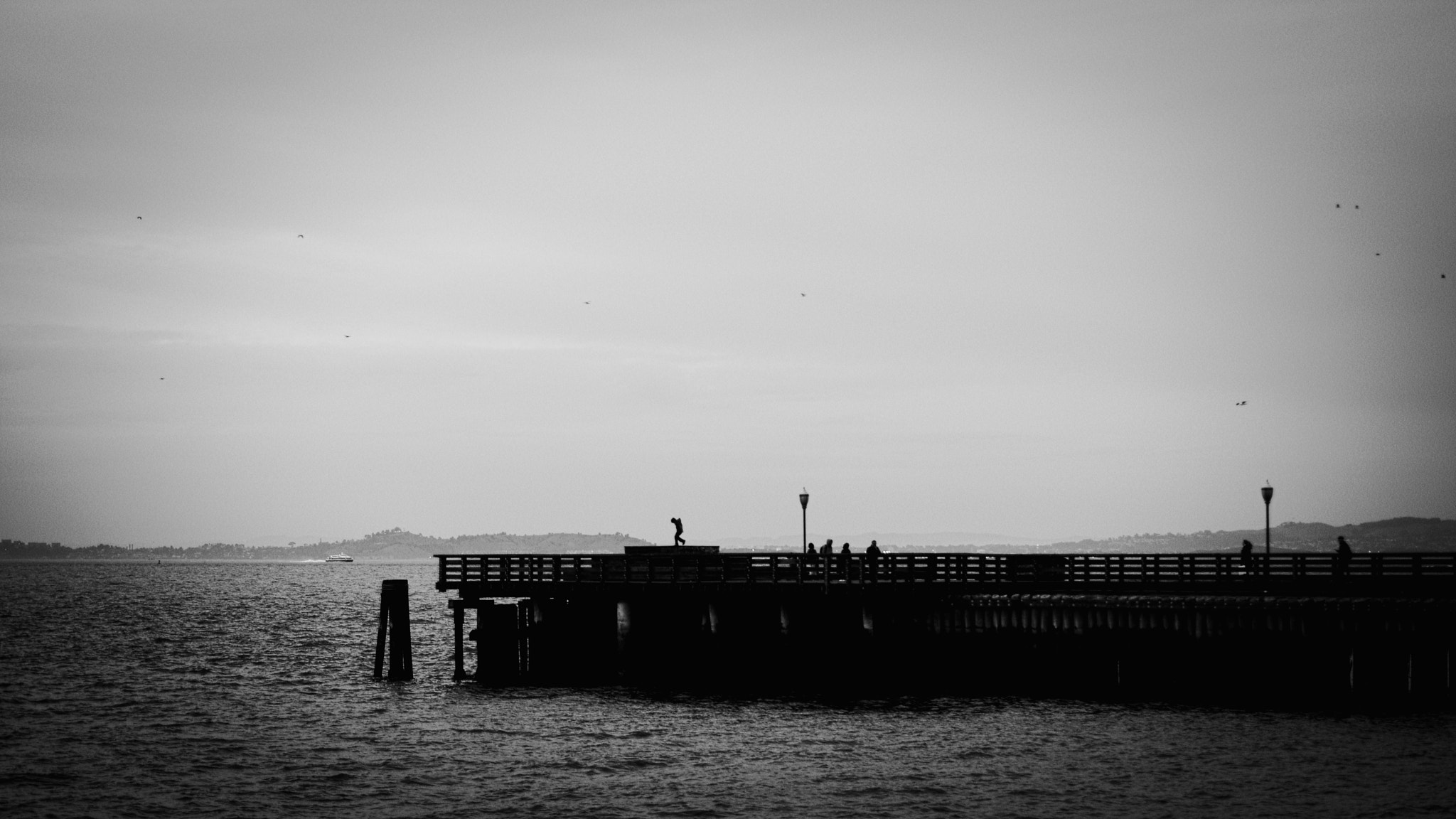 Pentax K-3 II sample photo. Pier photography