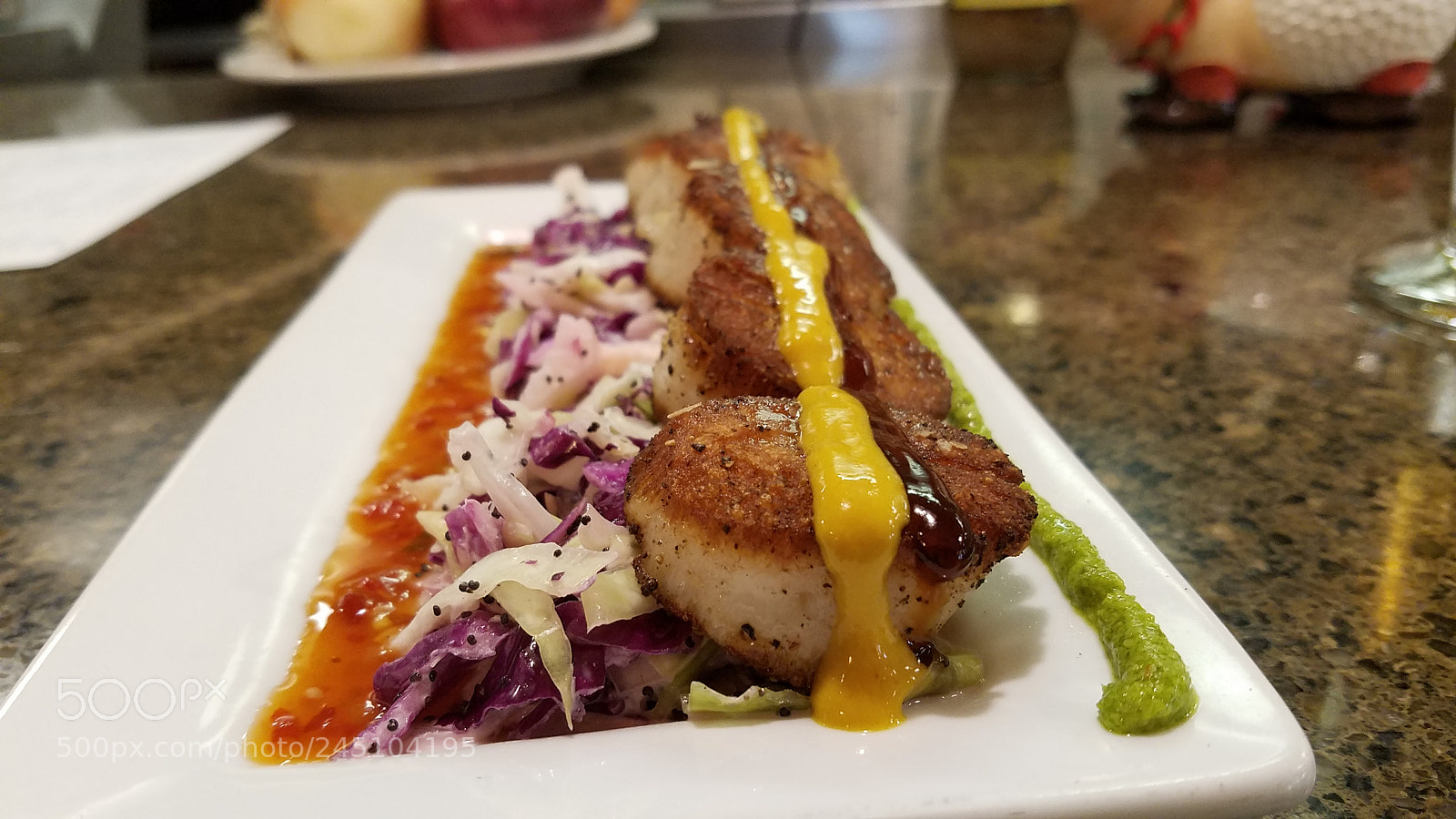 Samsung Galaxy S7 sample photo. Sea scallops to die photography