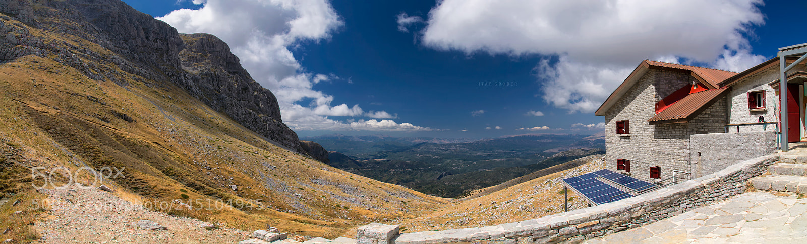 Canon EOS 1100D (EOS Rebel T3 / EOS Kiss X50) sample photo. Panorama from astraka refuge photography
