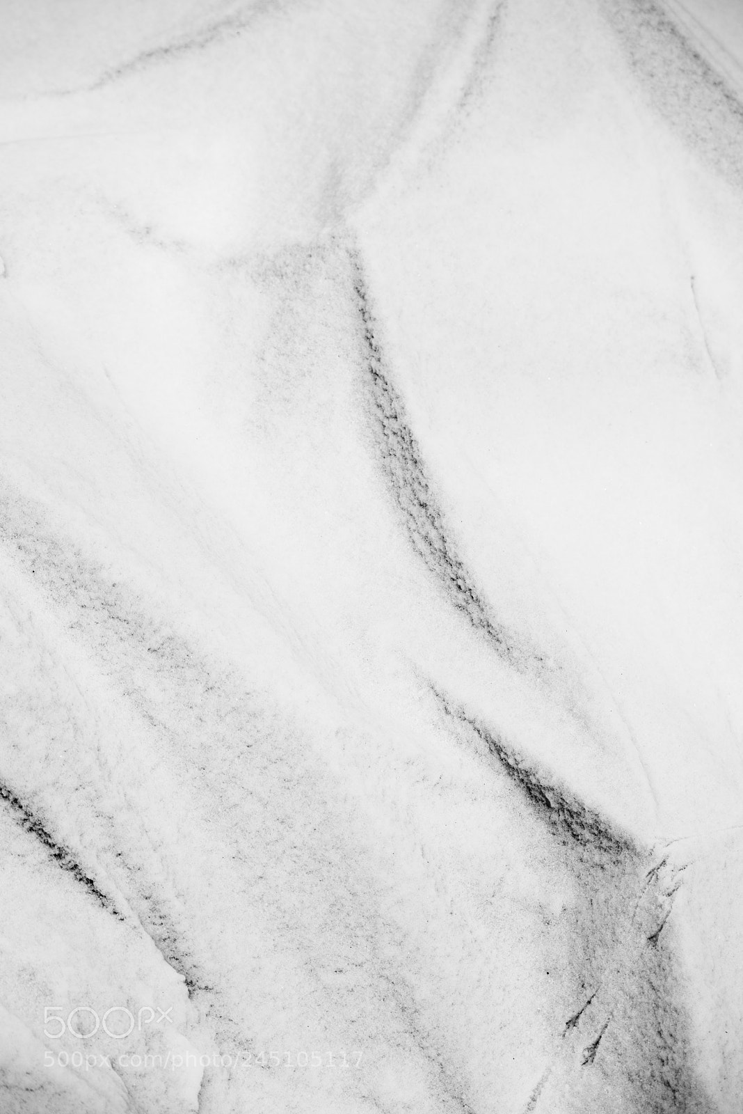 Pentax K-1 sample photo. Snow on plastic photography
