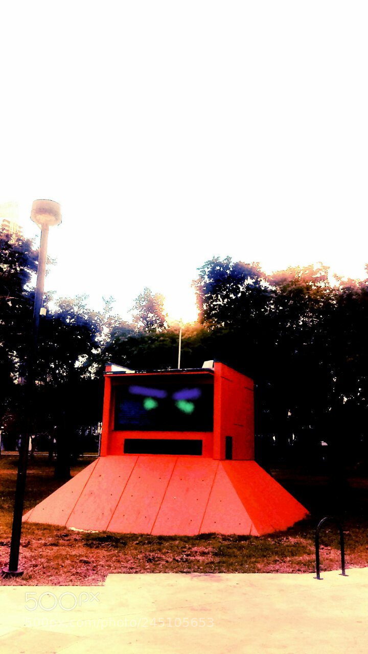 HTC DESRIE D530 sample photo. Cyborg attack photography