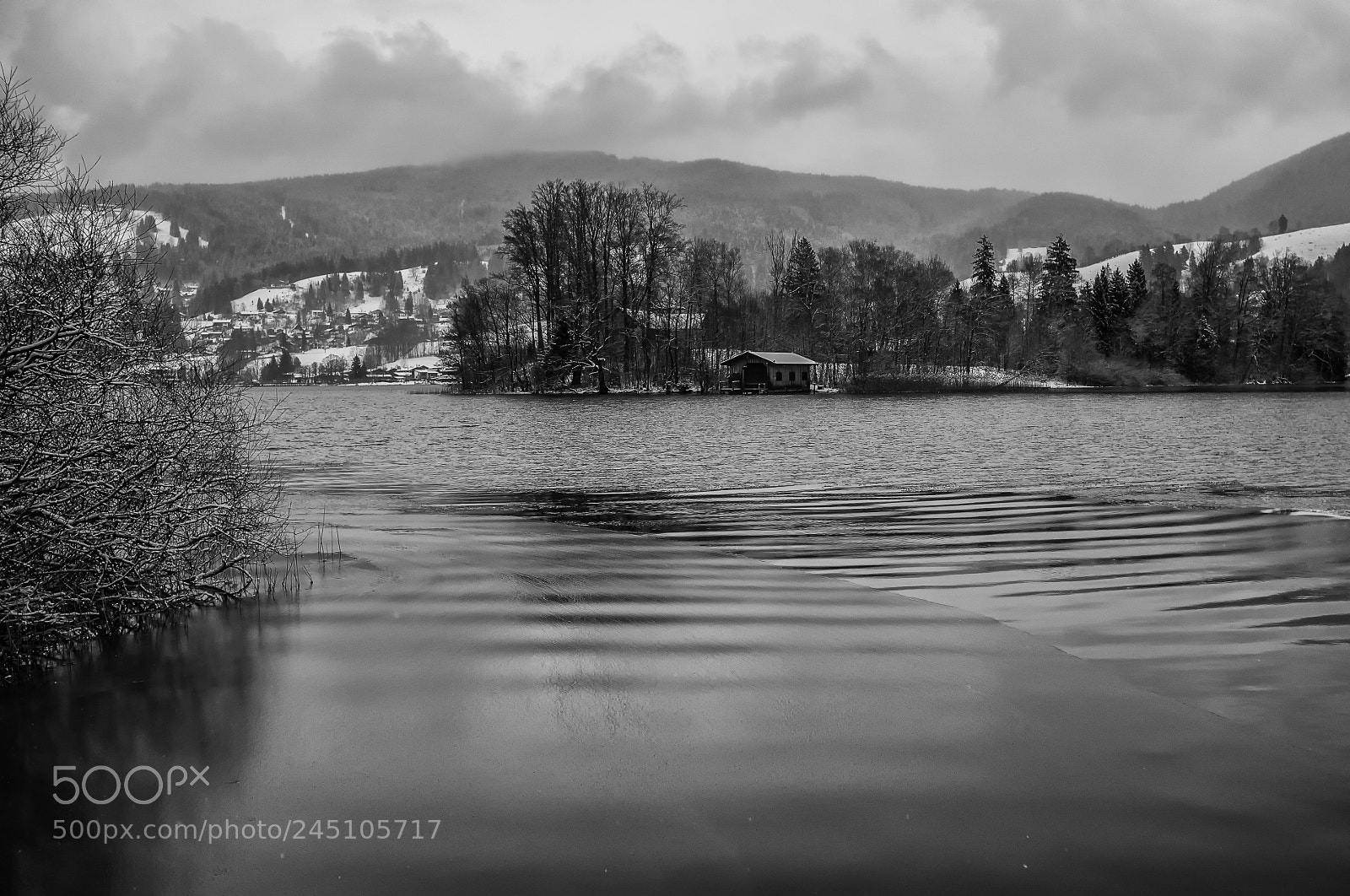 Fujifilm FinePix X100 sample photo. Schliersee island photography