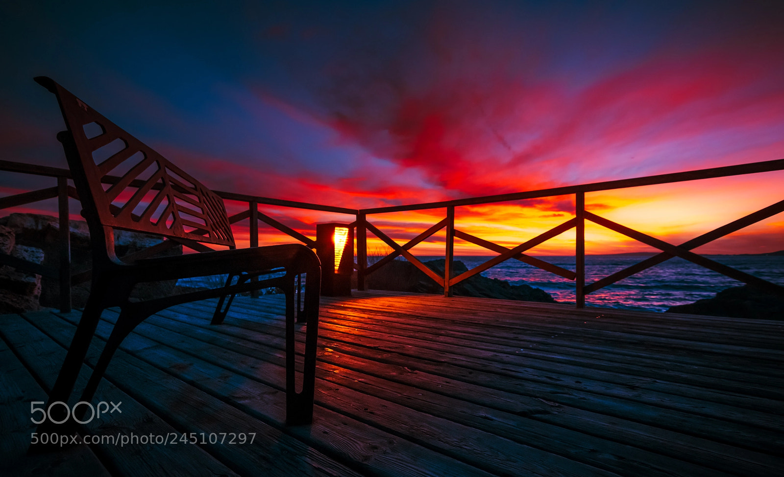 Nikon D5500 sample photo. Colorido atardecer en mallorca photography