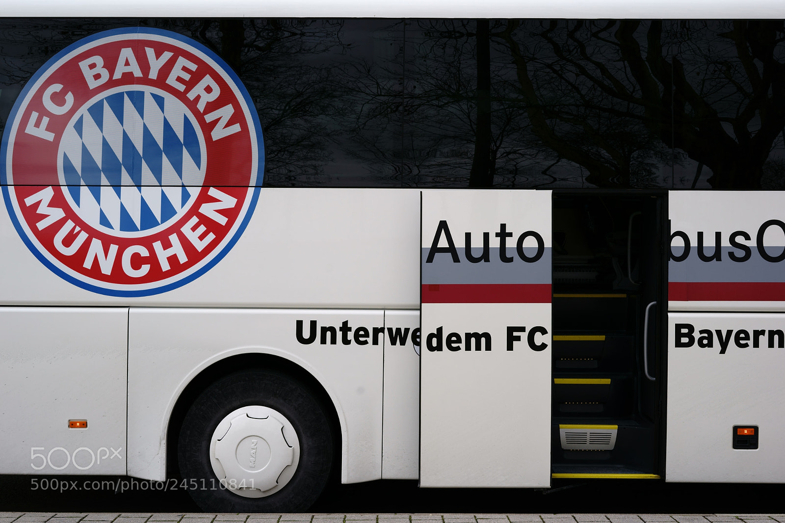 Sony a7 II sample photo. Team bus bayern munich photography