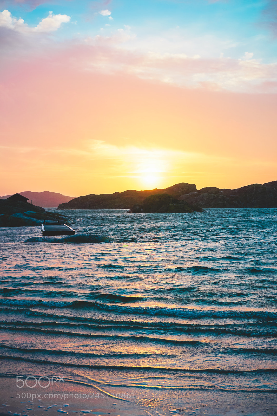 Sony a7 II sample photo. Lovely sunset photography