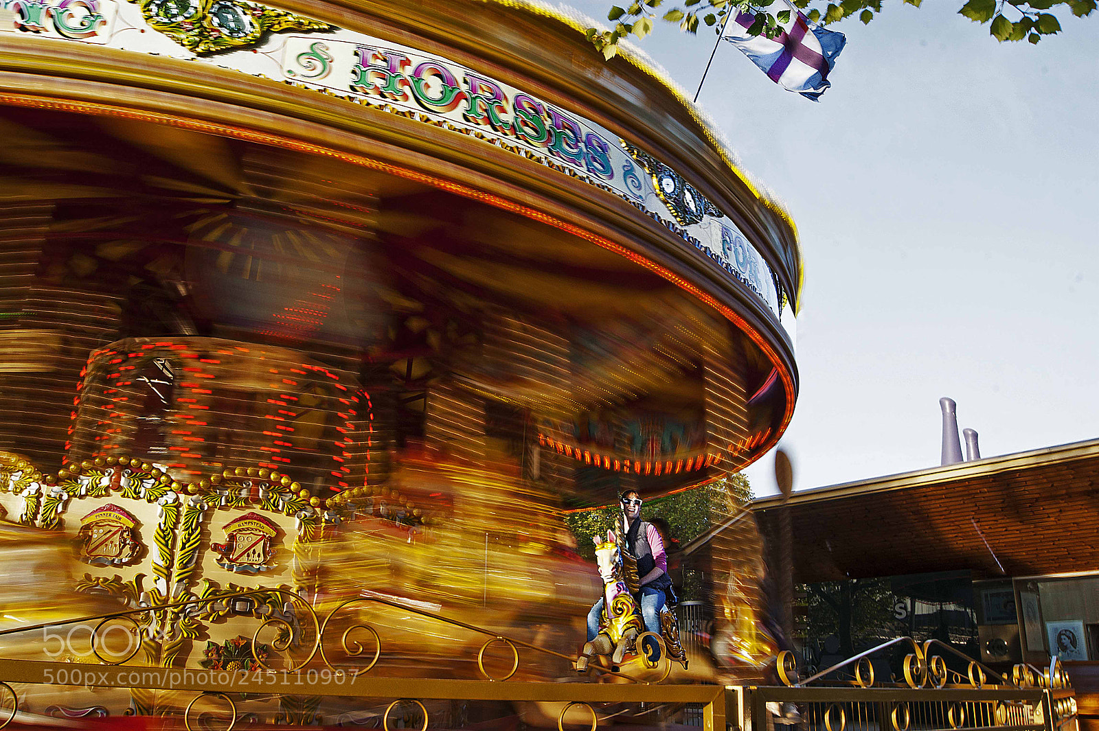 Sony Alpha DSLR-A380 sample photo. The horses of london photography