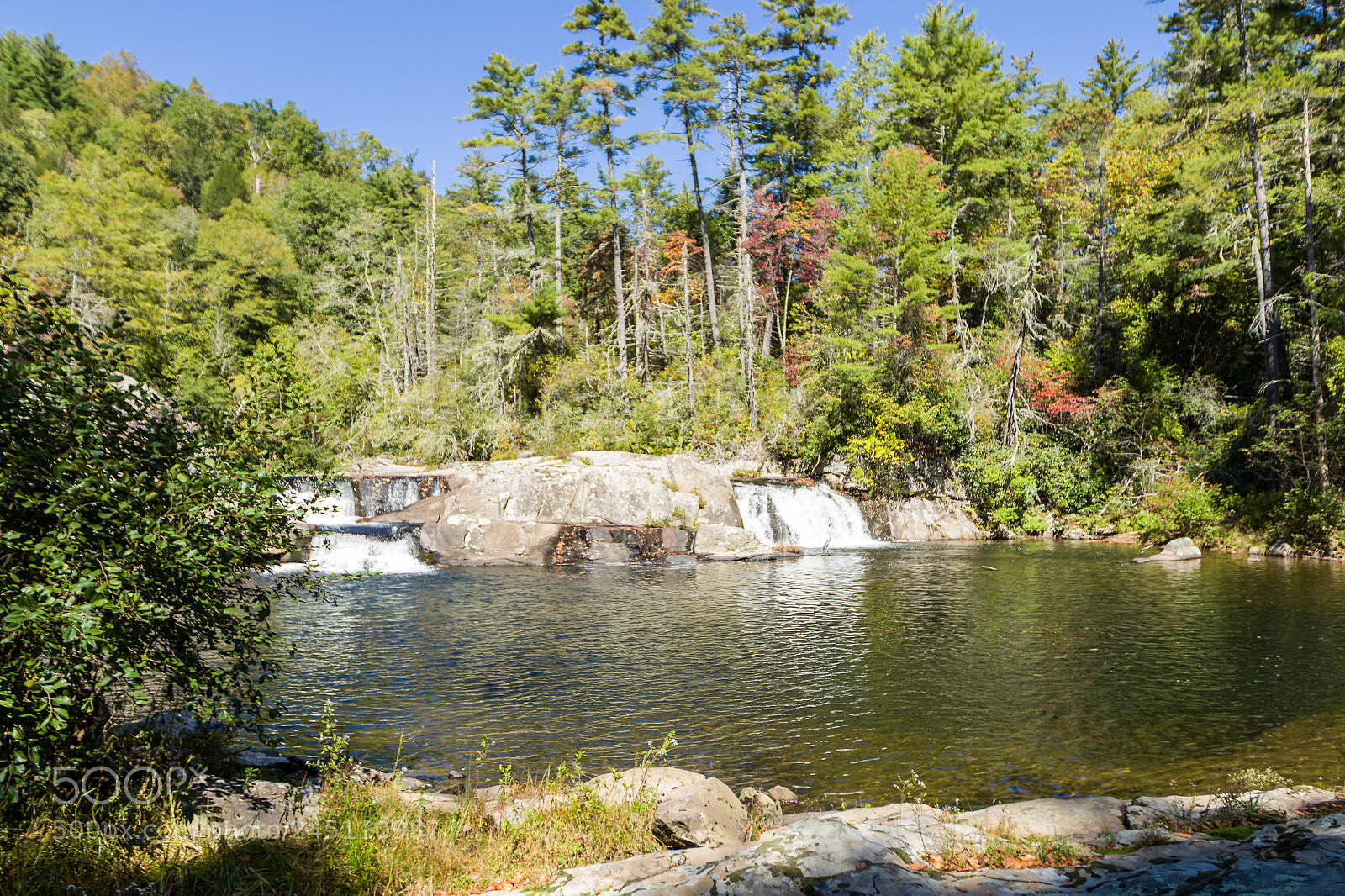Canon EOS 7D Mark II sample photo. Linville falls photography