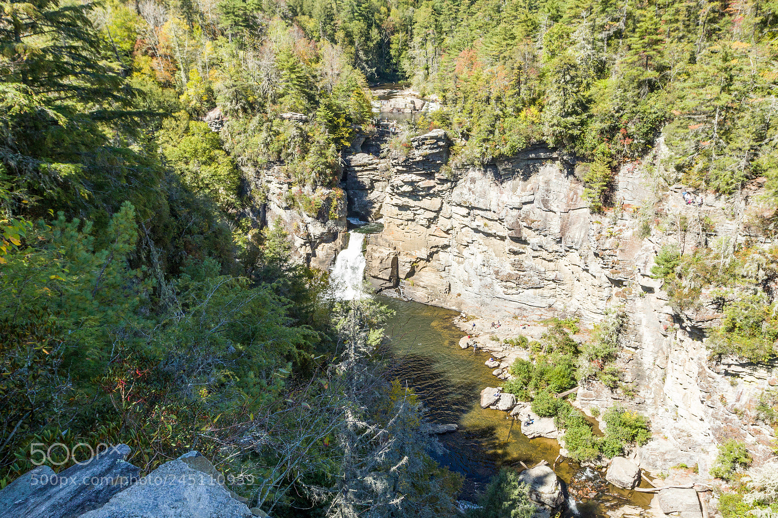 Canon EOS 7D Mark II sample photo. Linville falls photography