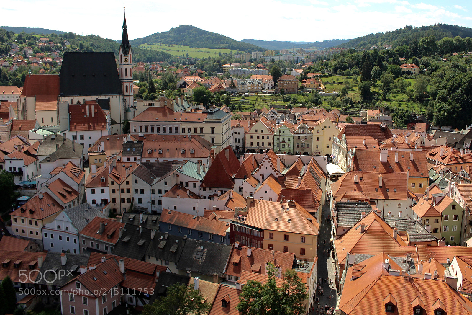 Canon EOS 100D (EOS Rebel SL1 / EOS Kiss X7) sample photo. Český krumlov photography