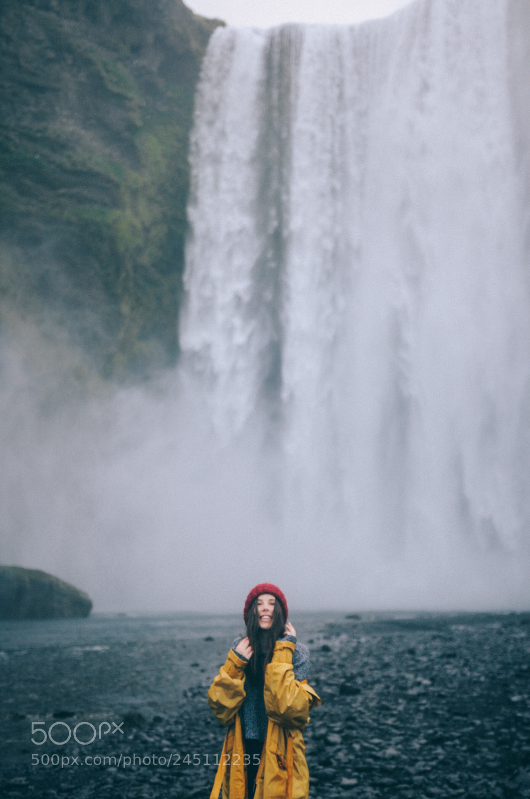 Nikon D90 sample photo. Waterfall photography