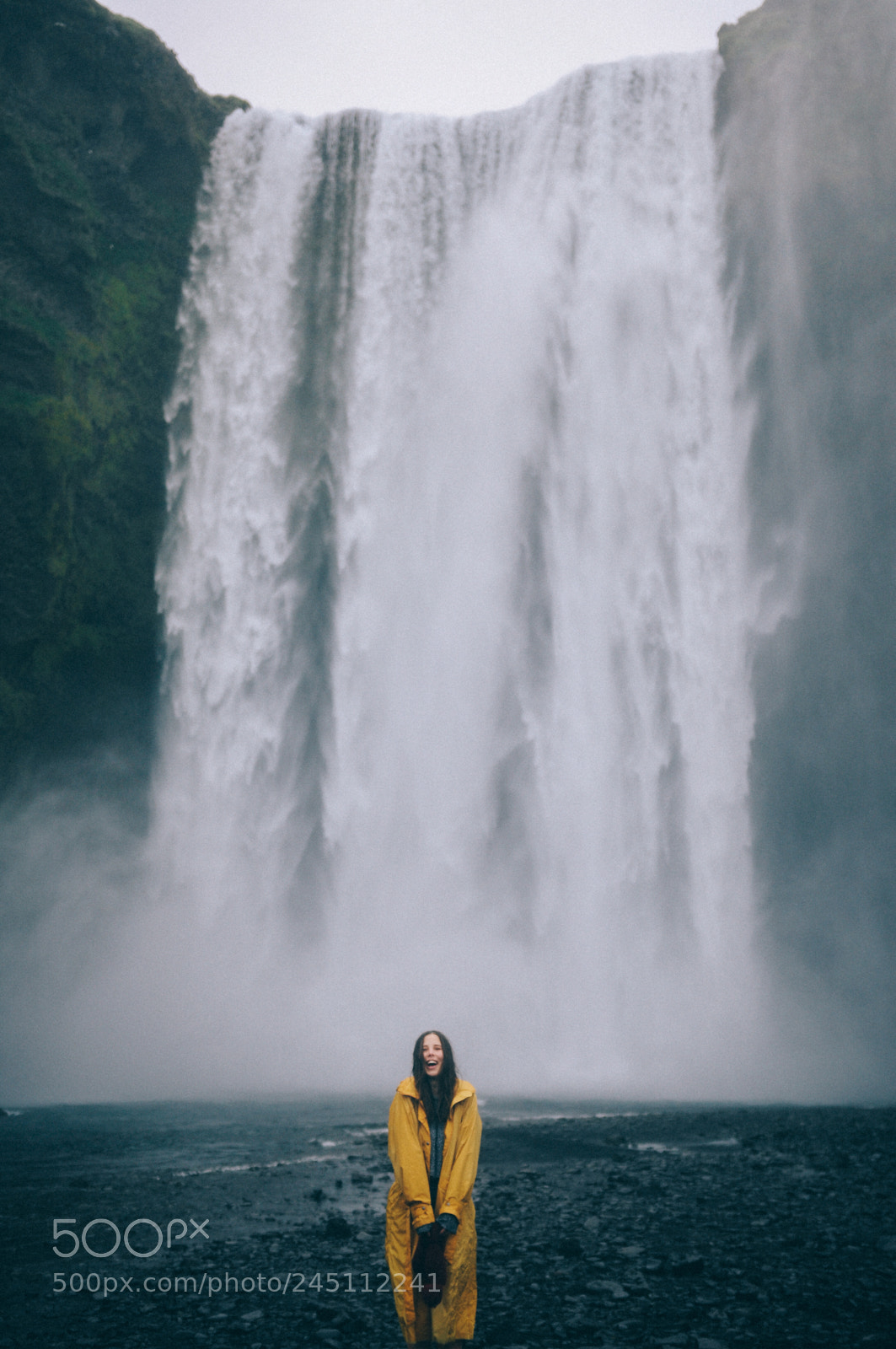 Nikon D90 sample photo. Waterfall photography