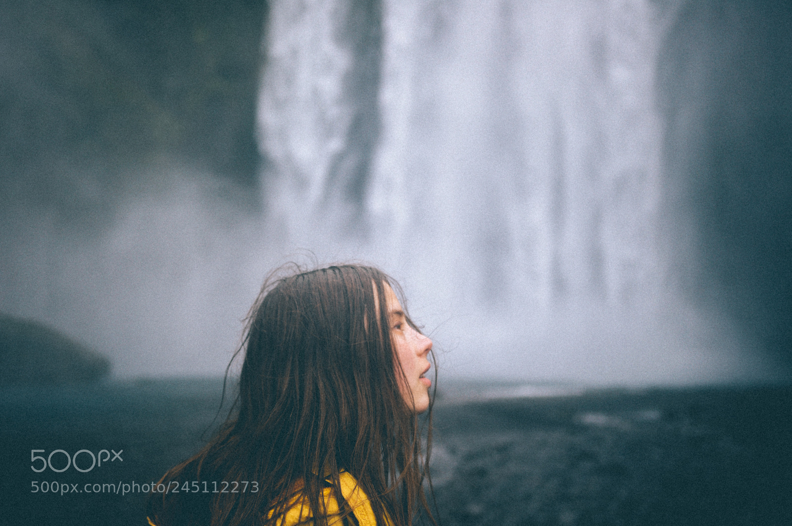 Nikon D90 sample photo. Waterfall photography